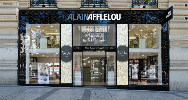 Store Afflelou: eyewear staging
